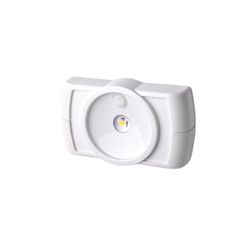 Mr. Beams 4-1/2 in. L White Battery Powered LED Motion Sensor Task Light 35 lm