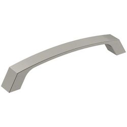Amerock Contemporary Arch Cabinet Pull 5-1/16 in. Satin Nickel Silver 1 pk
