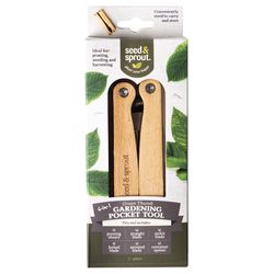 Seed & Sprout Stainless Steel Curved Hand Pruner