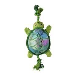 Pet Shop by Fringe Studio For Dog Multicolored Plush Shell of a Time Dog Toy 1 pk