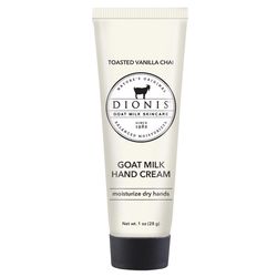 Dionis Goat Milk Skincare White Toasted Vanilla Chai Hand Cream 1 oz 1 pk