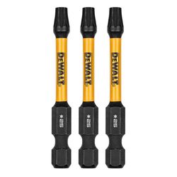 DeWalt FlexTorq Torx T25 X 2.25 in. L Drill and Driver Bit Set Steel 3 pc