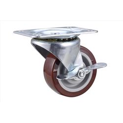 Projex 4 in. D Swivel Hard Rubber Caster 255 lb 1 pk