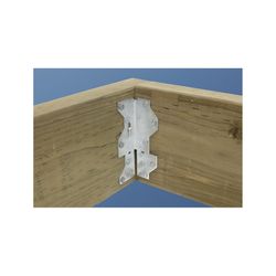 Simpson Strong-Tie 1.4 in. W X 4.5 in. L Galvanized Steel Framing Angle