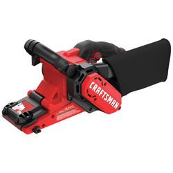 CRAFTSMAN 7 amps 3 in. W X 21 in. L Corded Belt Sander