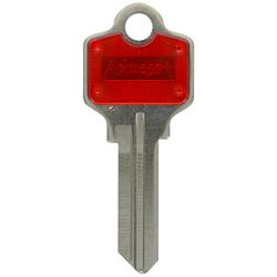 HILLMAN Traditional Key House/Office Key Blank 77 Single For Best locks Blue/Silver