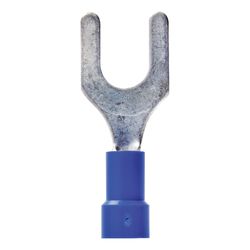 Jandorf 16-14 Ga. Insulated Wire Spade Terminal Blue 5 pk