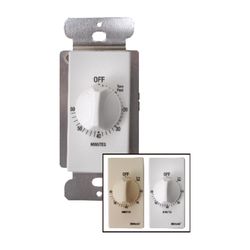 Woods Indoor Spring Wound Timer 125 V White