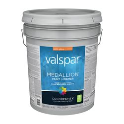 Valspar Medallion Semi-Gloss Tintable Tint Base Paint Interior 5 gal