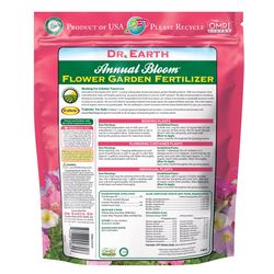 Dr. Earth Annual Bloom Organic Granules Marigold, Daylilies Plant Food 4 lb