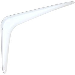 National Hardware White Steel Shelf Bracket 8 in. L 100 lb