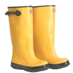 Boss Knee Boots 9 US Yellow Waterproof