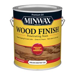 Minwax Wood Finish Semi-Transparent English Chestnut Oil-Based Penetrating Wood Stain 1 gal
