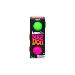 NeeDoh Teenie 3 pack Assorted 3 pc (RANDOM COLOR)
