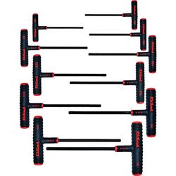 Eklind POWER-T Assorted SAE T-Handle Hex Key Set 11 pc