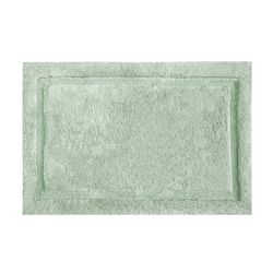 Grund America Asheville 24 in. L X 17 in. W Sage Cotton Bath Rug