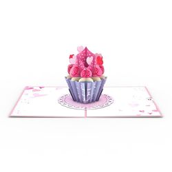 Lovepop Love Cupcake Pop-Up Greeting Card