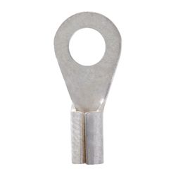 Jandorf 16-14 Ga. Uninsulated Wire Ring Terminal Silver 5 pk