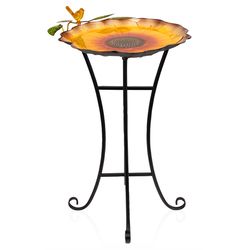 Alpine Iron 29 in. Bird Bath
