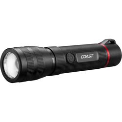 Coast G60R 1000 lm Black LED Rechargeable Flashlight 18650 Battery