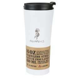 Aquapelli 16 oz Arctic White BPA Free Vacuum Insulated Bottle
