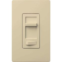 Lutron Ivory 150W for CFL and LED / 600W for incandescent and halogen W 3-Way Dimmer Switch 1 pk