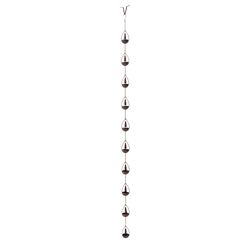 Glitzhome Bronze Copper 102 in. H Bowl Outdoor Decoration