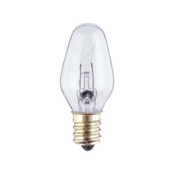 Westinghouse 4 W C7 Specialty Incandescent Bulb E12 (Candelabra) White 2 pk