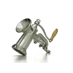 Weston Electroplated Tin Coated Silver #10 Clamp on Meat Grinder