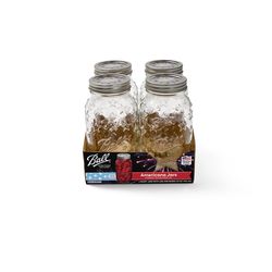 Ball Americana Regular Mouth Canning Jar 32 oz 4 pk