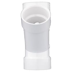 Charlotte Pipe Schedule 40 3 in. Hub X 3 in. D Hub PVC Double Wye 1 pk