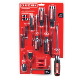 CRAFTSMAN Multi-Bit Screwdriver Set 12 pc
