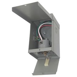 Connecticut Electric 50 amps 120/240 V 1 space 50 amps Power Inlet Box