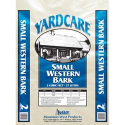 Mountain West Yard Care Natural Bark Mulch 2 cu ft