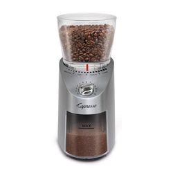 Capresso Semi-Gloss Metallic Stainless Steel 11 oz Coffee Grinder