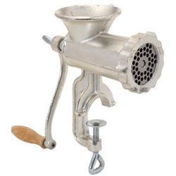 LEM Silver #10 Clamp on Meat Grinder