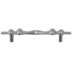 Laurey Georgetown Filigree Cabinet Pull 3 in. Satin Chrome Silver 1 pk