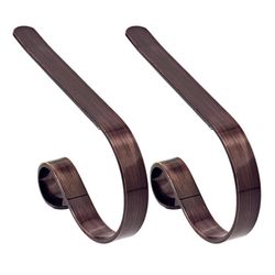 Haute Decor MantleClip Bronze Stocking Holder 2 in.