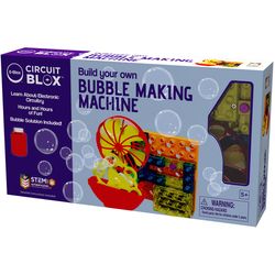 E-Blox Circuit Blox Bubble Making Machine Multicolored 20 pc
