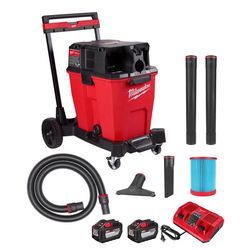 Milwaukee M18 FUEL 0930-22HD 12 gal Cordless Wet/Dry Vacuum Kit Kit (Battery & Charger) 36 V 4.25 HP