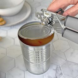 R&M International Corp Gray Stainless Steel Manual Can Opener