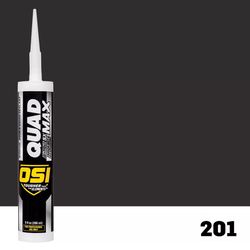 OSI Quad Max Mocha Elastomeric Polymers Caulk Sealant 9.5 oz
