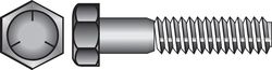 HILLMAN 3/8 in. D X 8 in. L Heat Treated Zinc Steel Hex Head Cap Screw 50 pk