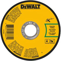 DeWalt 4 in. D X 5/8 in. X .045 in. thick Aluminum Oxide Masonry Cutting Wheel 1 pc