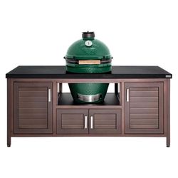 Big Green Egg Large Cooking Island Aluminum/Steel 32 in. H X 29 in. W X 69 in. L