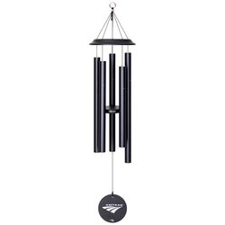 Wind River Black Aluminum 9 in. Amtrak Wind Chime