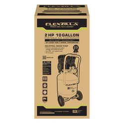 Legacy Flexzilla 10 gal Vertical Portable Air Compressor 125 psi 2 HP
