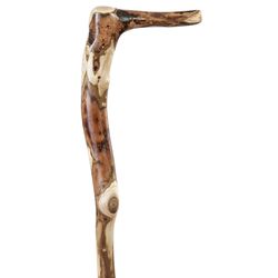 Brazos Walking Sticks 37 in. Brown Wood Walking Stick Cane