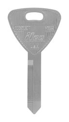 HILLMAN Traditional Key Automotive Key Blank Double For Ford Silver