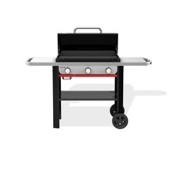 Weber Slate 28 LP Griddle Bundle: Griddle, Spatula, Scraper, Light